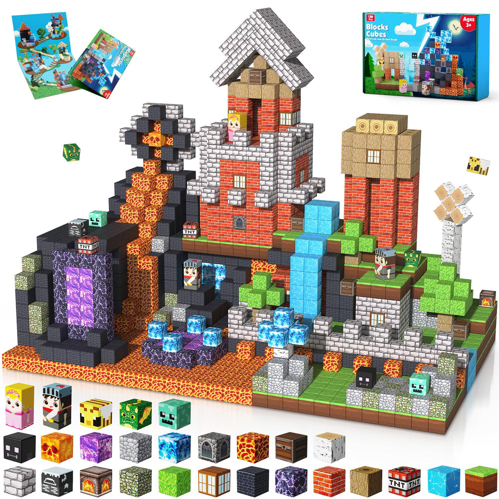 ToyUnited forest dark castle set blocks spark imaginative play and construction.