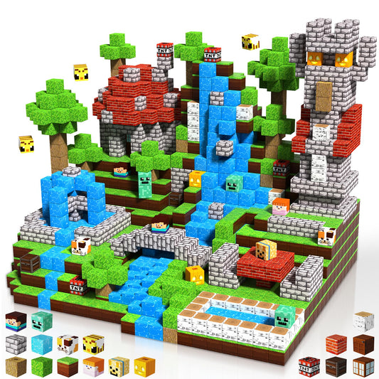 ToyUnited Forest World Build cover: kids imagine adventures with magnetic blocks