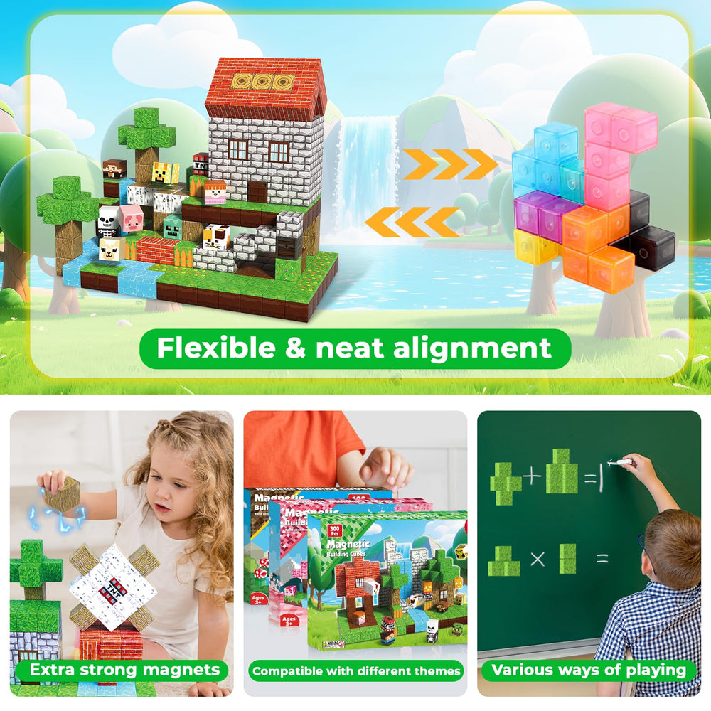 ToyUnited magnetic blocks are ideal gifts for classrooms and family activities