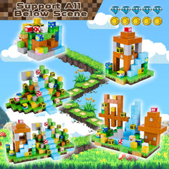 ToyUnited magnetic blocks building scene illustrating interactive STEM play and imaginative worlds.