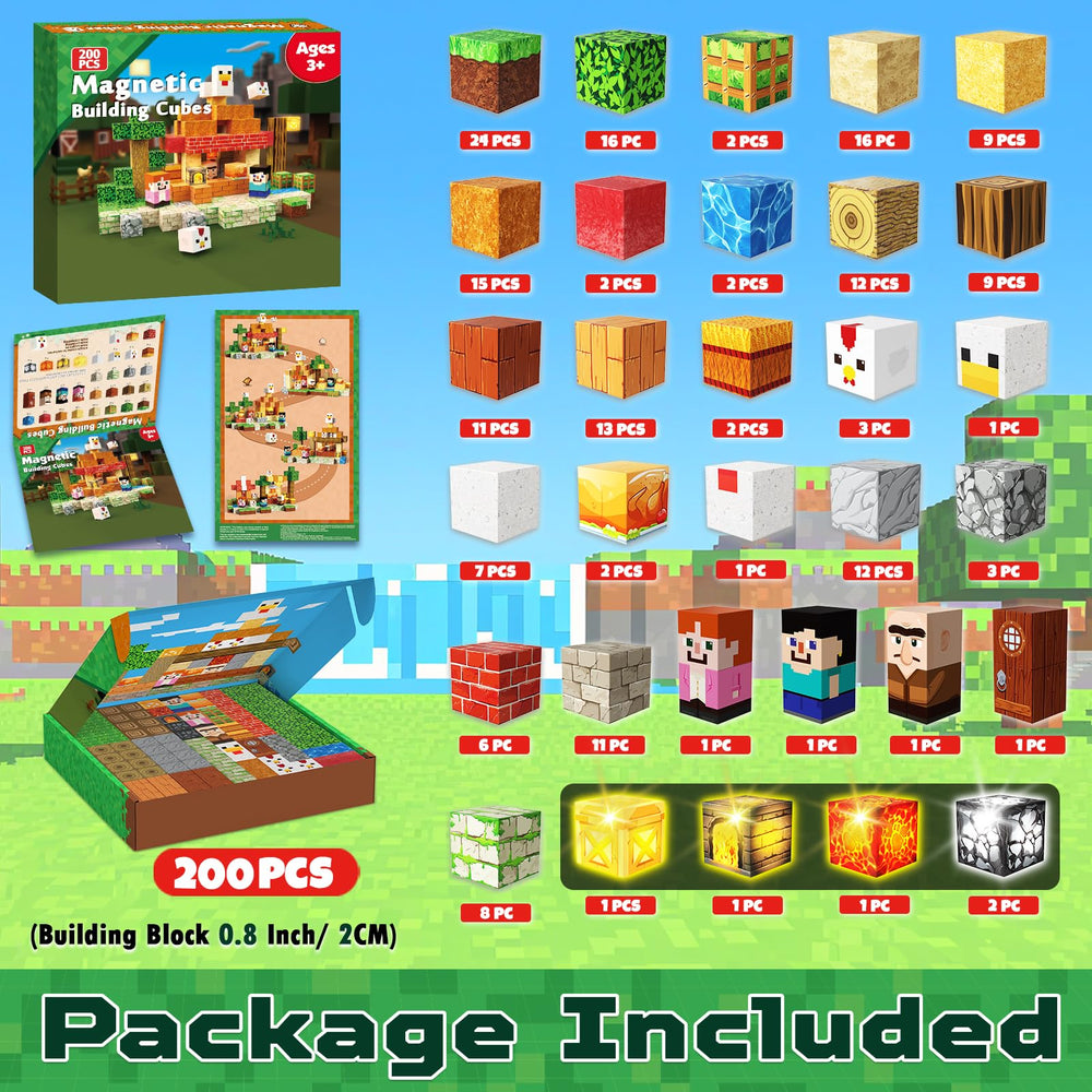 ToyUnited magnetic blocks stacking cubes enhance spatial thinking and hands-on learning.