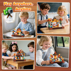ToyUnited safe ABS magnetic blocks with rounded edges for little hands.