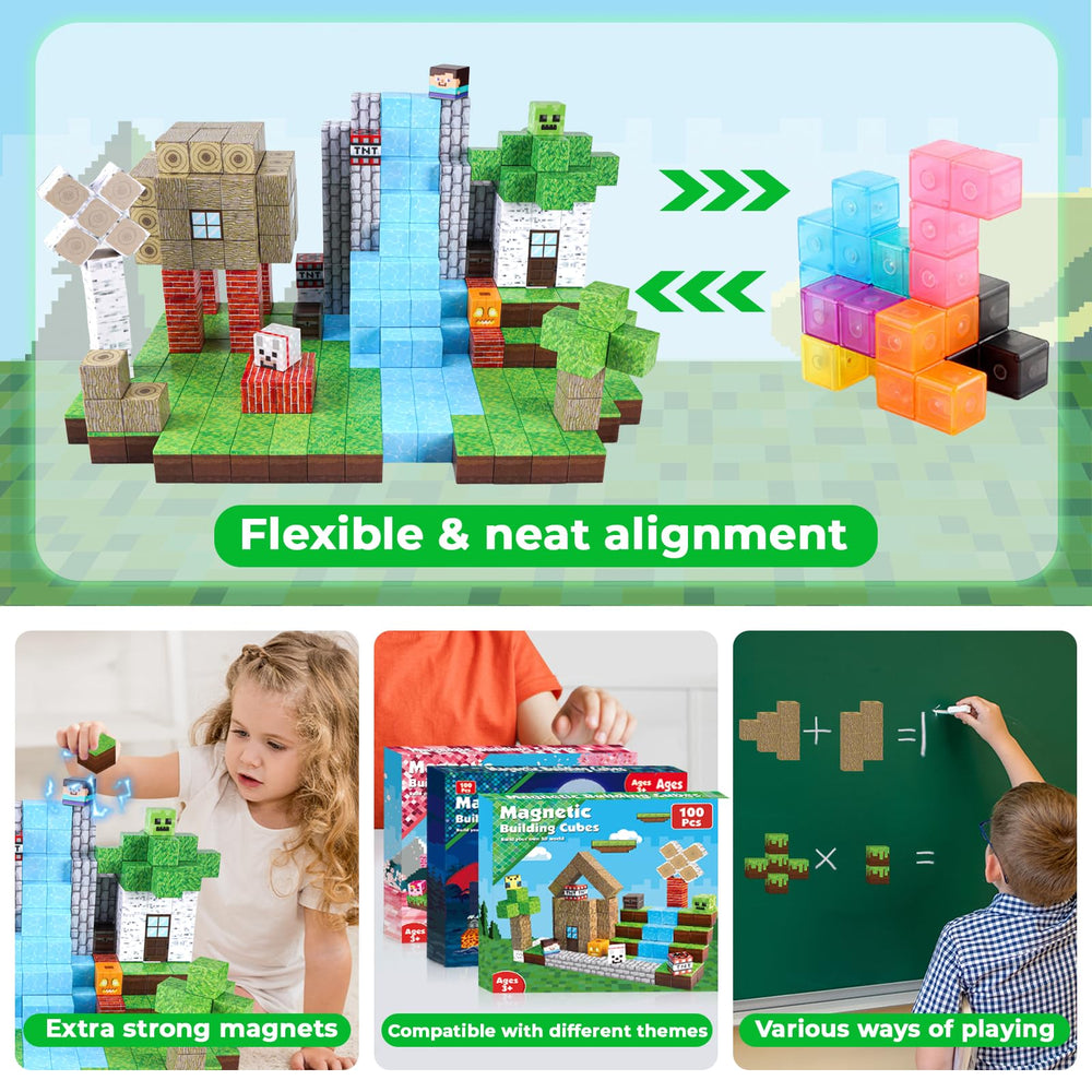 ToyUnited STEM-learning blocks teach magnetism, structure, and problem-solving concepts.