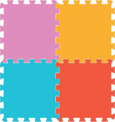 ToyVelt 4x4 foot play area fits classrooms or home spaces.