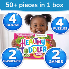 TOYVENTIVE picture cards and play food bring learning to life with real-world visuals.