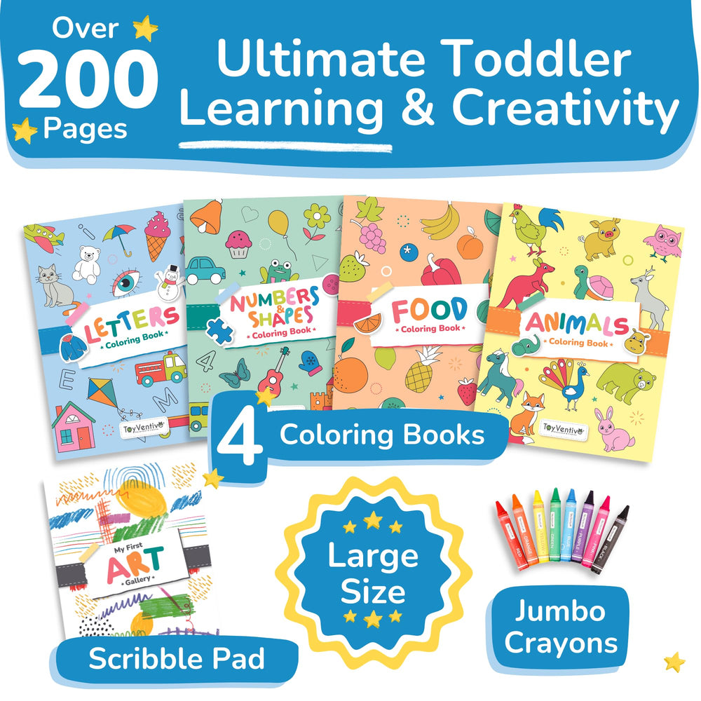 TOYVENTIVE coloring pages 200-no-bleed show easy, neat lines for beginners