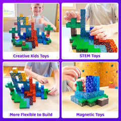 Toyvimo UV-print blocks close-up show bright colors ideal for early learning.