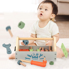 Toywoo storage-friendly toolbox keeps accessories organized and ready for use.