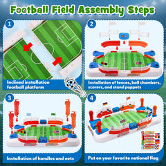 Toyze foosball table in play, boosting reaction speed and coordination.