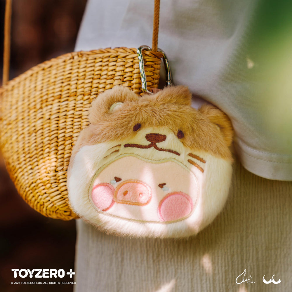 TOYZERO+ LuLu piggy keychain attachment adds portable charm to bags