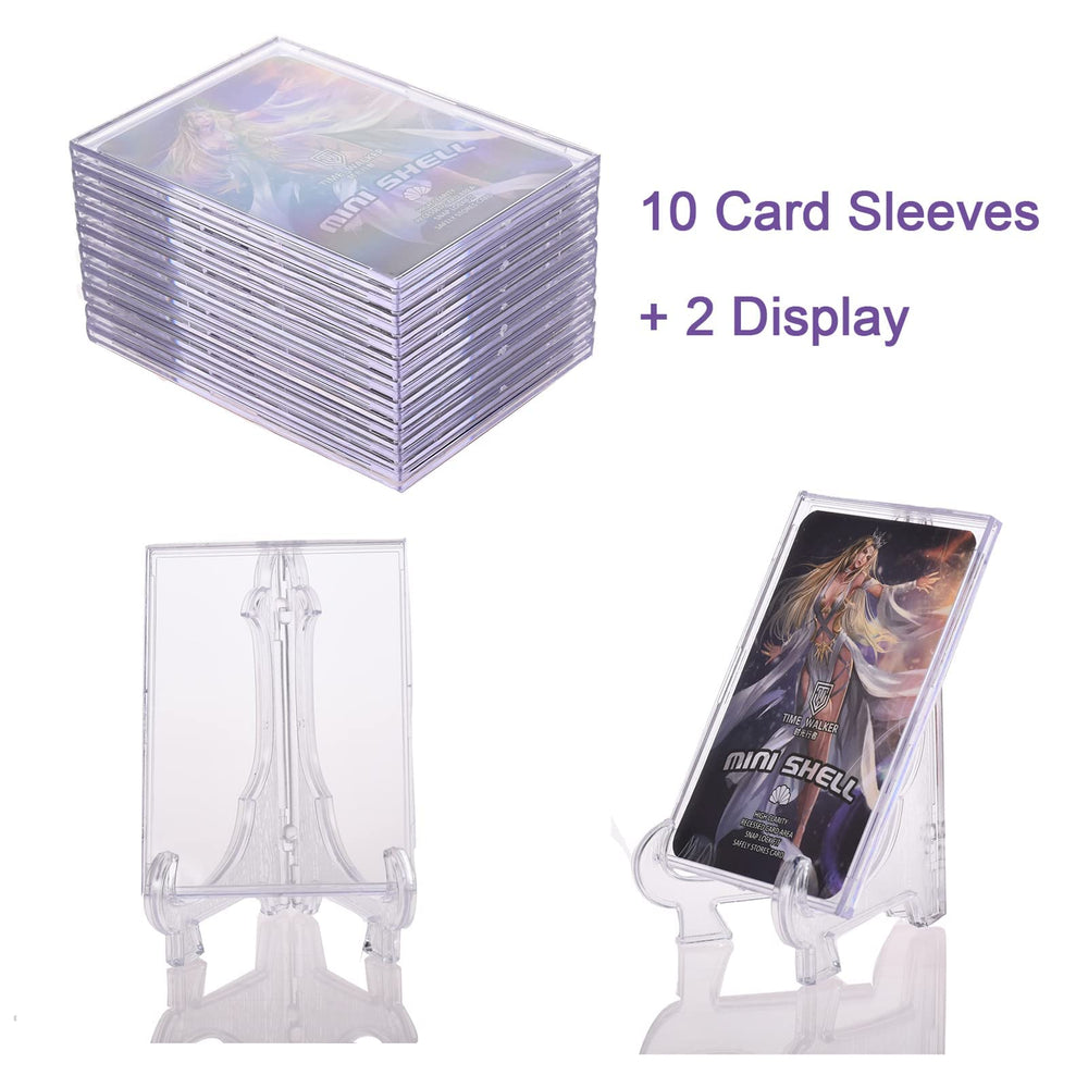 Tpoael pocket friendly card protector fits in a bag for on the go