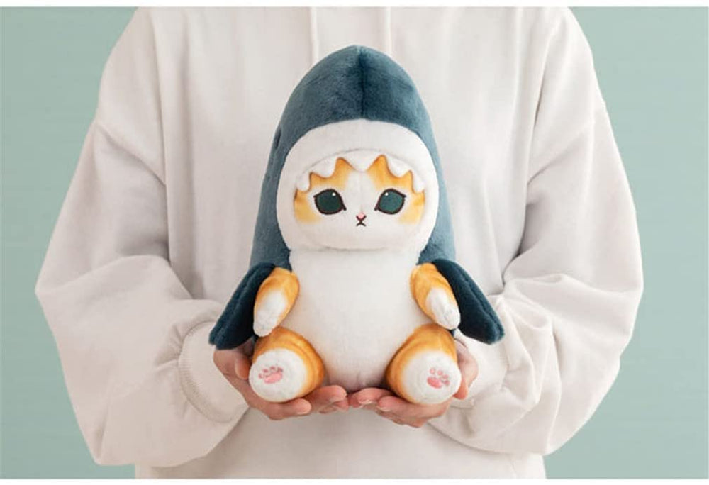 TQJOUJOU 8-inch travel-sized catshark plush for on-the-go fun