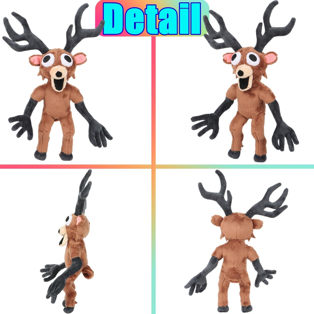 TQJOUJOU 99-Nights forest deer plush with expressive eyes for character