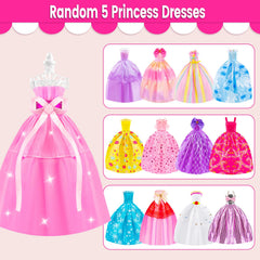 TQRAZ accessories set with bags and hats for complete dress-up