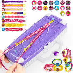 TQRAZ bracelet making kit contents laid out for creative play