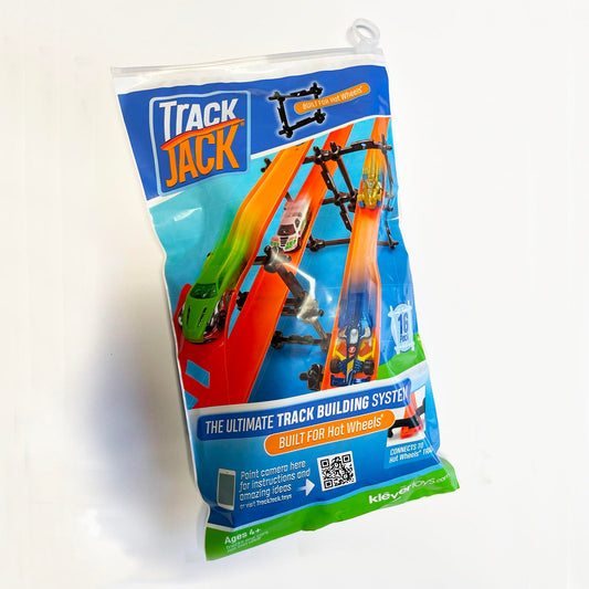 TrackJack balance track assembly showcases adjustable joints for stable, customizable layouts.
