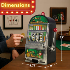 Trademark Poker Luck of the Irish slot packaged for gift-ready display and home use.