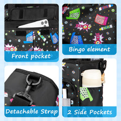 Trahzia Bingo Bag detachable shoulder strap for hands-free bingo nights