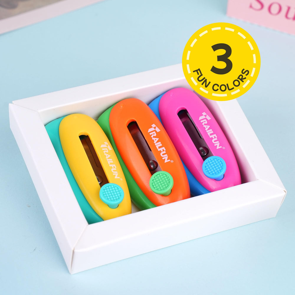 Trailfun safety scissors promote organized, mess-free playtime