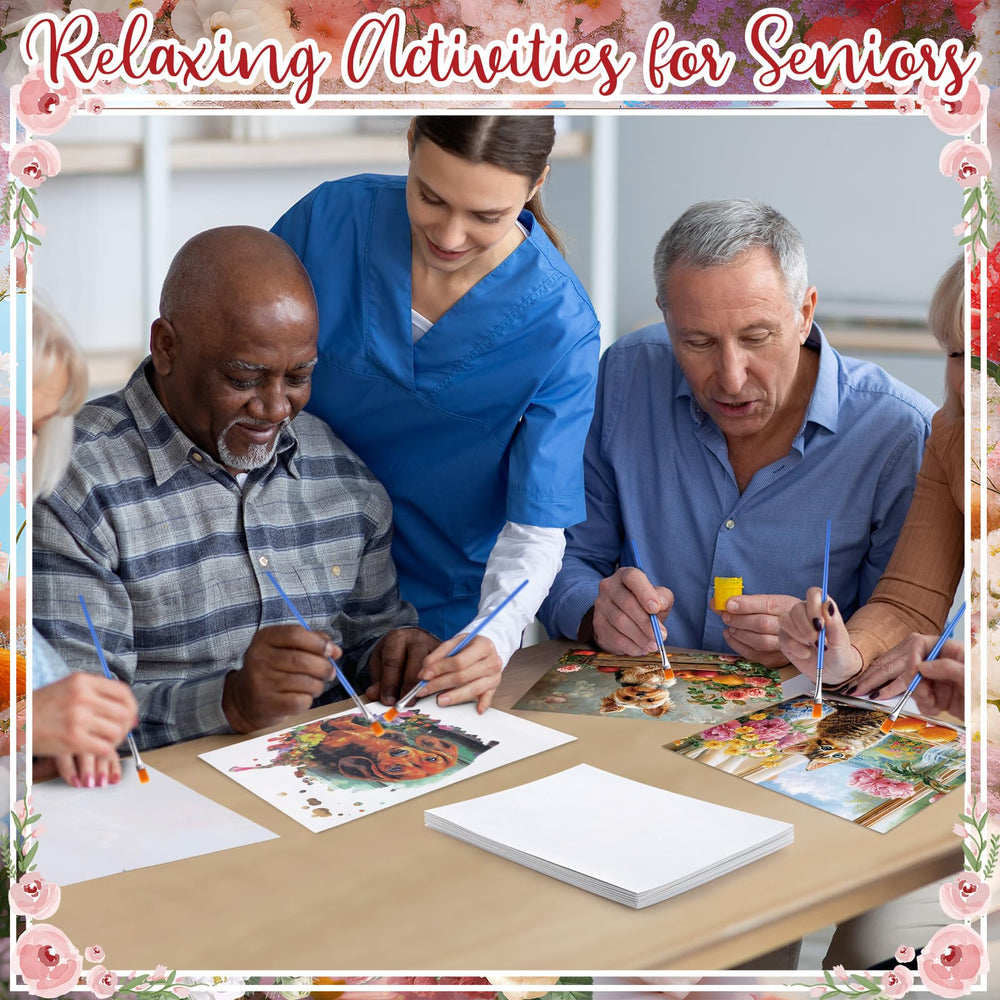Trandraft memory art gift for seniors offers thoughtful, enjoyable pastime.