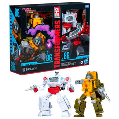Transformers 86-27 Brawn in robot mode with articulation for dynamic display