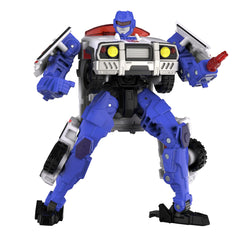 Transformers Age of the Primes Autobot Red Alert off-road vehicle mode for fast action.