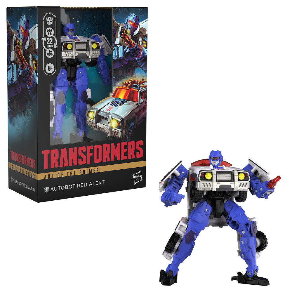 Autobot Red Alert claw attachment expands action pose possibilities.