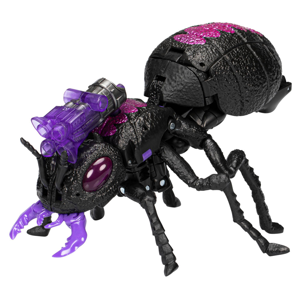Transformers Antagony ant mode for dramatic diorama-ready display.