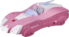 Removable backpack on Arcee doubles as a hoverboard accessory