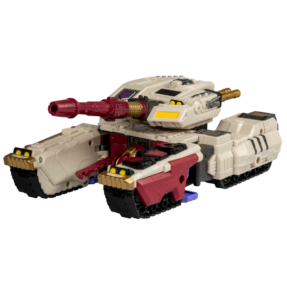 Transformers Armada Galvatron in tank mode, ideal for display and battle scenarios.