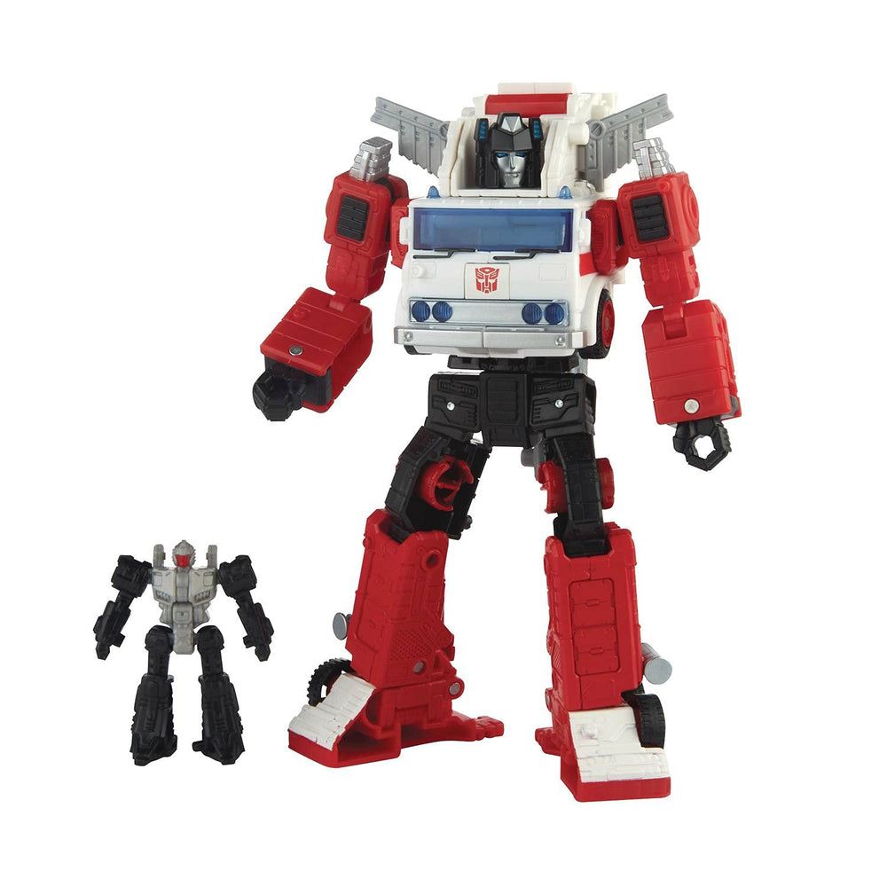 Transformers Artfire: robot to firetruck in 18 steps for dynamic display and play.