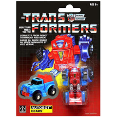 Transformers Autobot Gears figure ready for shelf display and nostalgic play.