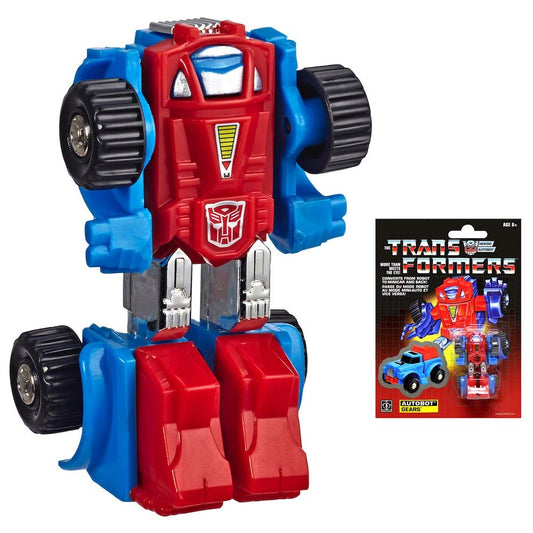 Transformers Autobot Gears robot mode for dynamic display.