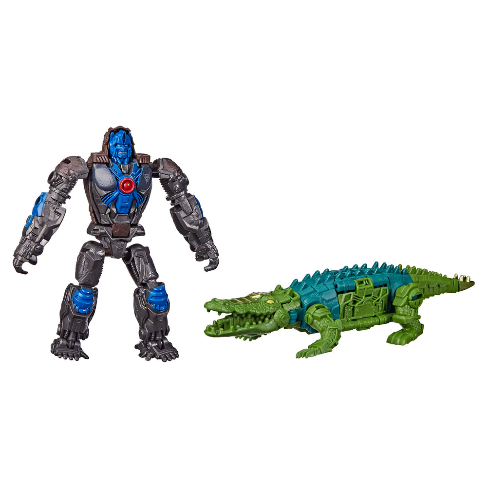 Transformers Beast Alliance Optimus Primal in gorilla mode for imaginative battles.