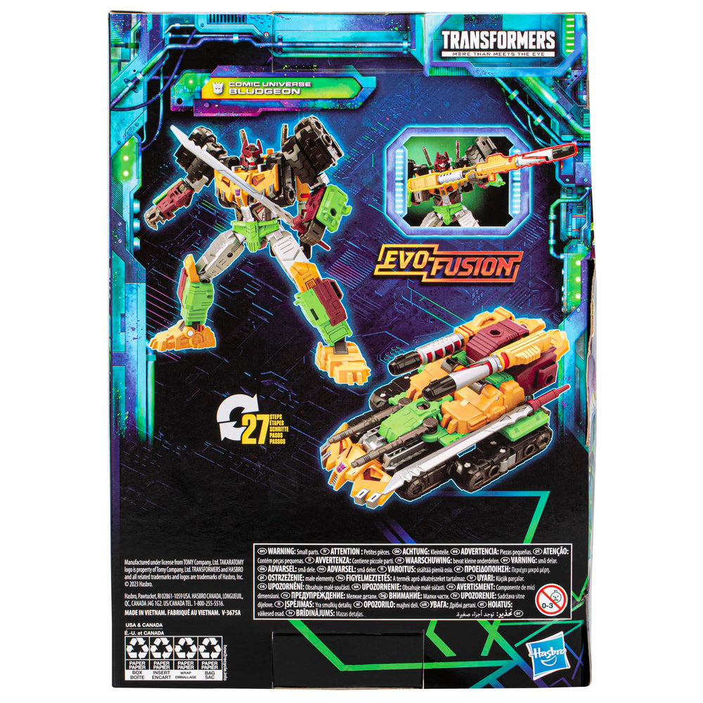Transformers Bludgeon packaging highlights collectible display value