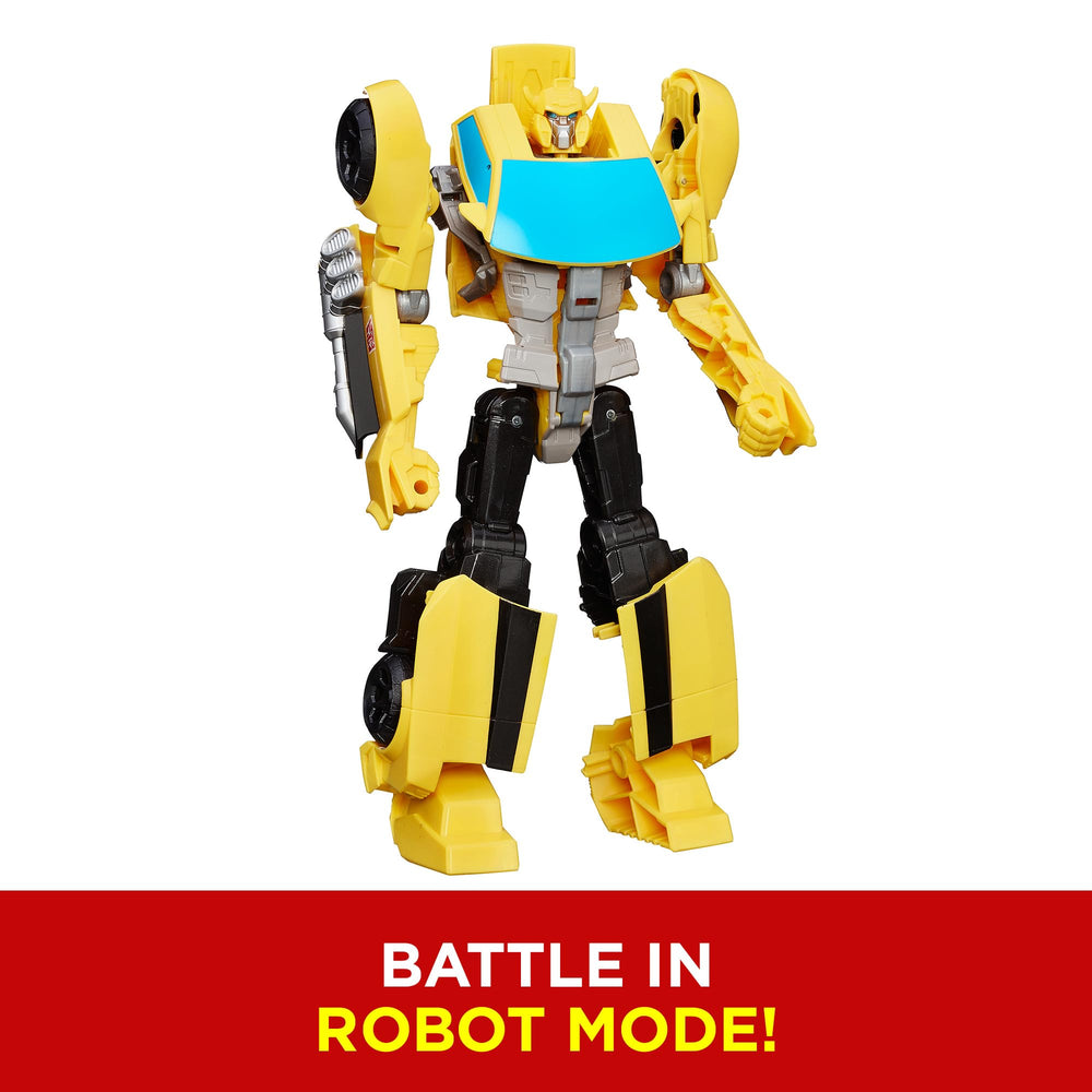 Bumblebee in hand demonstrates easy robot-to-car conversion