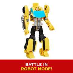 Bumblebee in hand demonstrates easy robot-to-car conversion