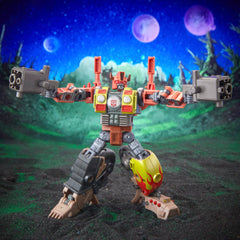 Transformers Crashbar on a display stand, ideal for display and storytelling.