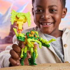 Transformers CYBERWORLD Chop Shop beetle beast mode inspires action-packed adventures