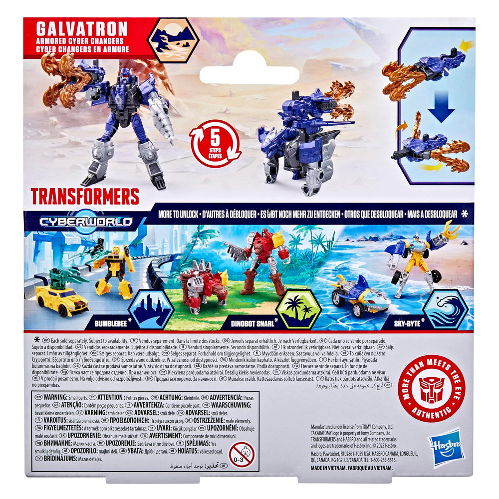 Transformers CYBERWORLD Collectible toy for display and storytelling