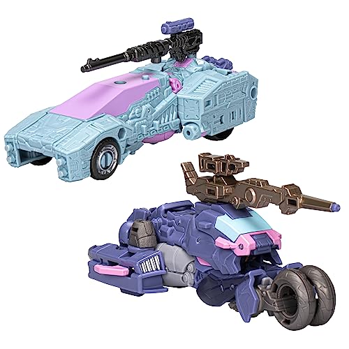 Transformers Deadeye Duel 2-Pack Javelin motorcycle mode for dynamic posing
