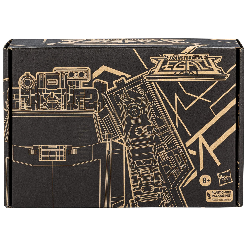 Transformers DK-3 Breaker figure back view for full silhouette