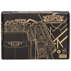 Transformers DK-3 Breaker figure back view for full silhouette