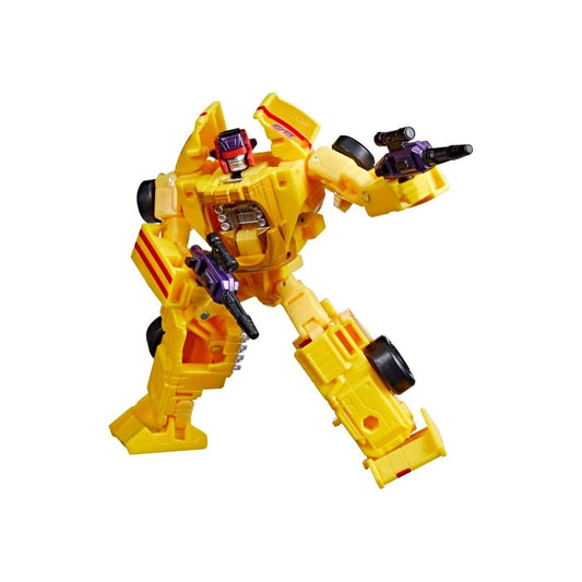 Transformers Dragstrip robot mode figure ready for imaginative play and battles.