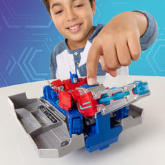 Transformers EarthSpark blaster light-up button displays effects
