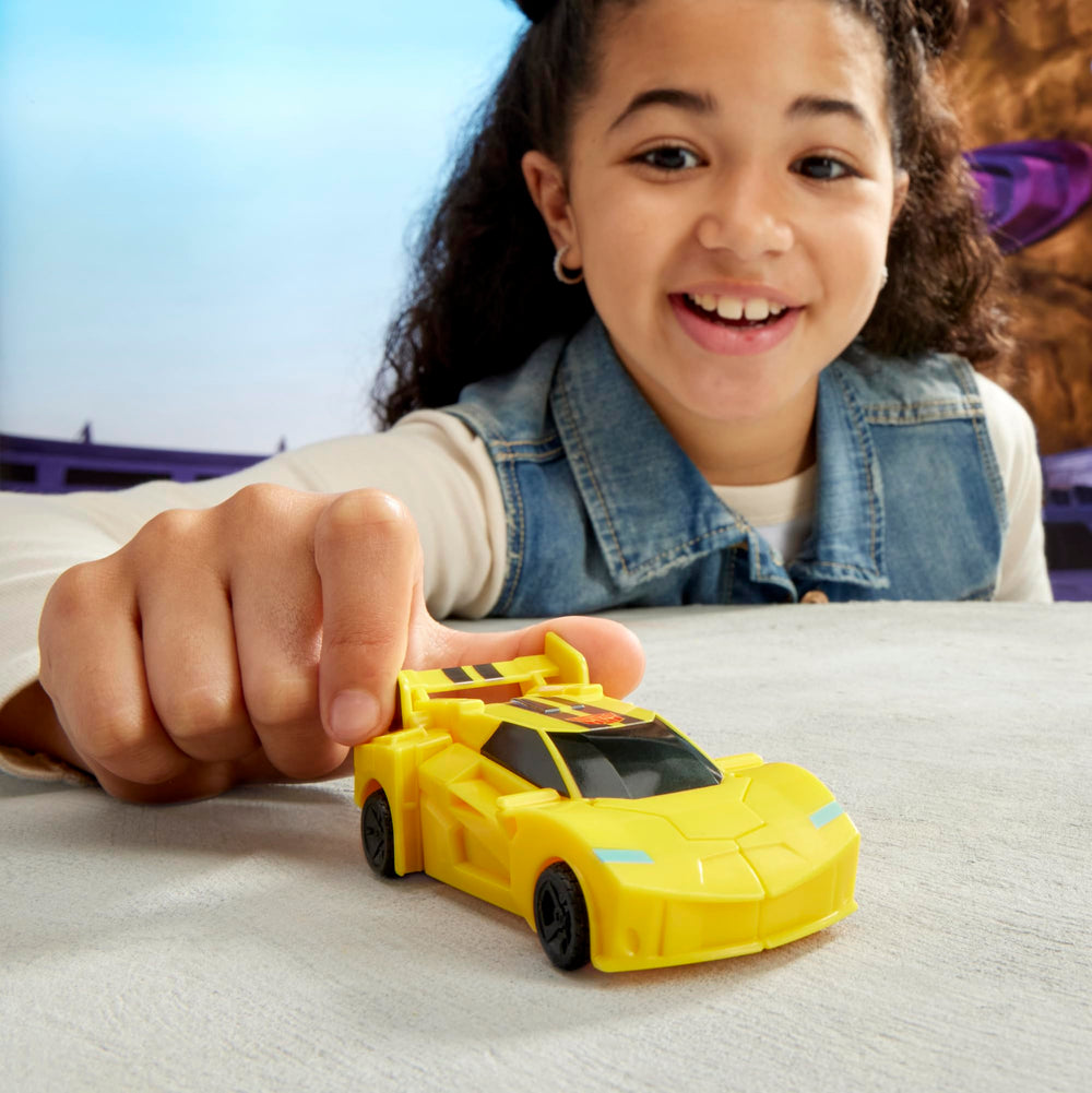 Transformers EarthSpark Bumblebee easy transform for solo play