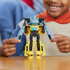 Transformers EarthSpark Bumblebee and Mo Malto compatible configurations for variety.