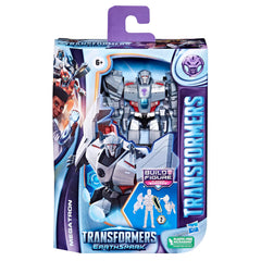 Transformers EarthSpark Megatron deluxe figure stands five inches tall for display.
