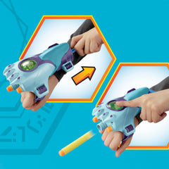 Transformers EarthSpark Detailed sleeve graphics for authentic look.