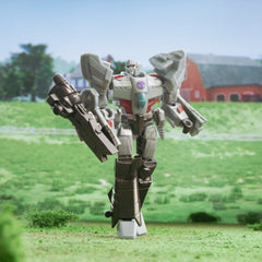 Dr. Meridian Mandroid Build-a-Figure piece included, expanding your EarthSpark collection.